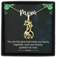 Giraffe Necklace, a Perfect Gift for Mother's Day/Birthdays.
