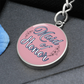 Personalized ''Maid of Honor'' Circle Engraving Keychain- a Gift for Bridal Party Members.