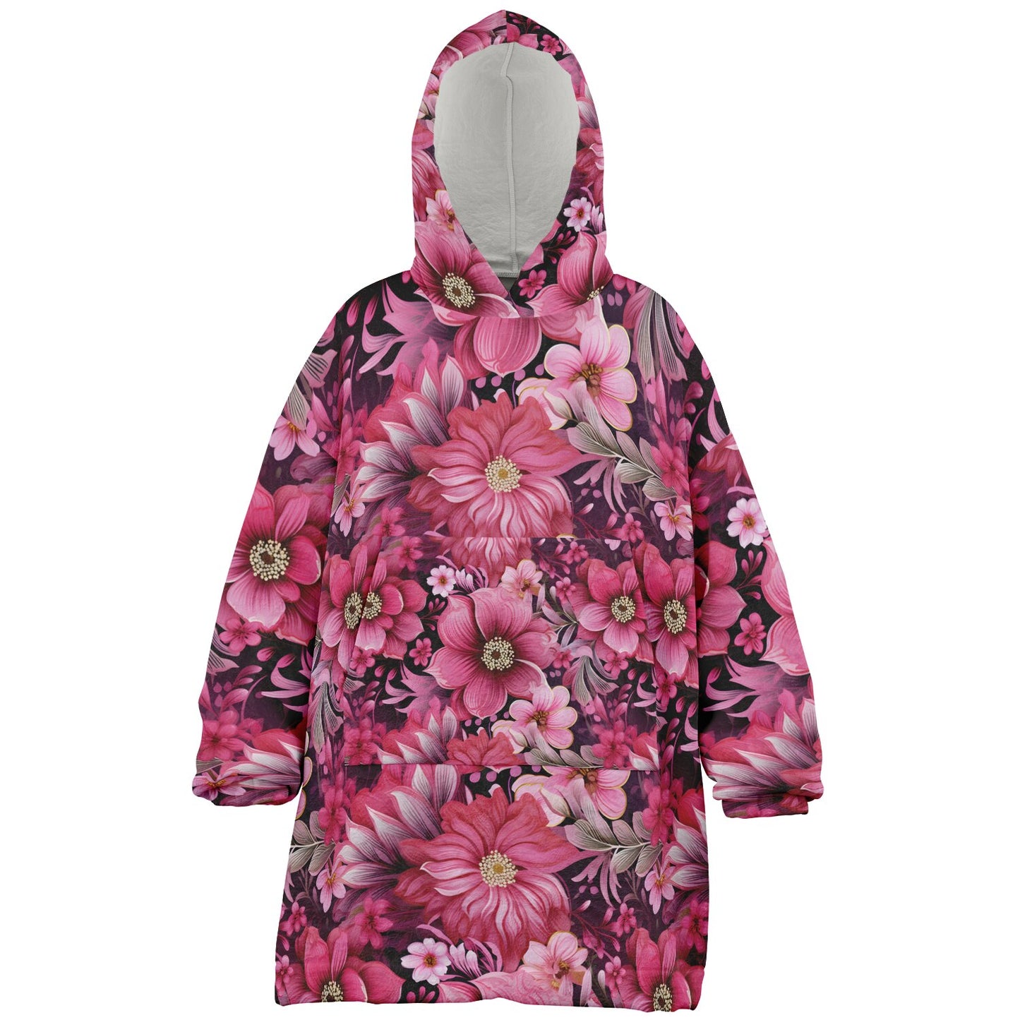 Peony Dreams Youth Snug Hoodie Economy - AOP