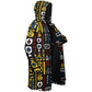 Geometric Harmony Unisex Zipper Cloak - AOP