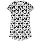 Love Hearts T-Shirt Dress - AOP