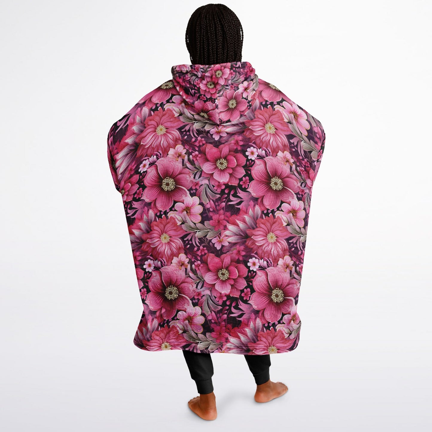 Peony Dreams Snug Hoodie Economy - AOP