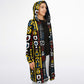 Geometric Harmony Unisex Zipper Cloak - AOP