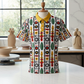 Afrobeat Harmony Unisex Polo Shirt, Bohemian Style Summer Wear, Trendy Gift for Men and Women, Perfect for Casual Outings, Festivals, and Vacations