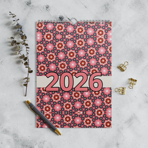 Geometric Pattern Wall calendar (2026)